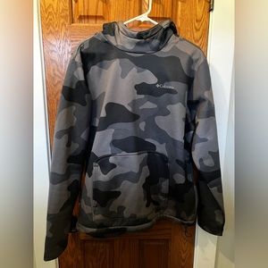Columbia Gray Camo Hoodie